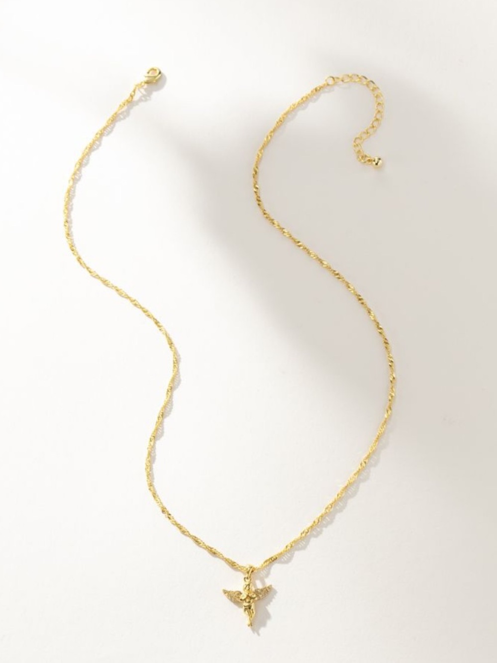 Uncommon James Gold Angel on Earth Necklace